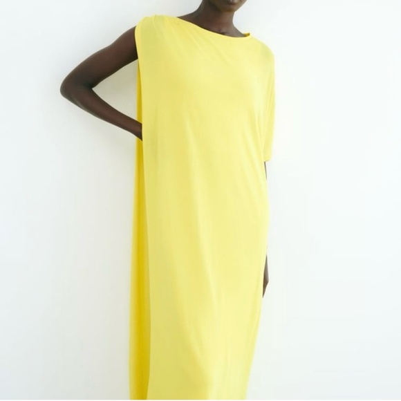 Zara Long Knit Cape Dress Limited Edition NWT - Picture 15 of 15